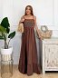 Vestido Vina Chocolate